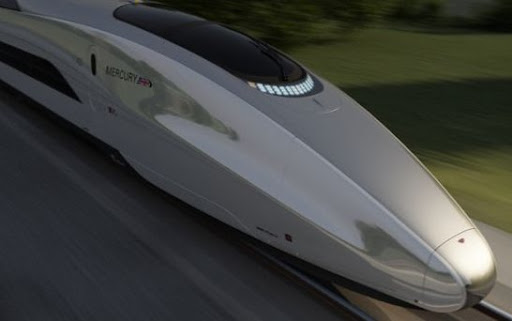 The Speeded Train of the Future