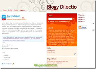 plantilla-blogy-dilectio