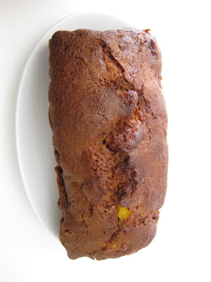 loaf of mango bread.