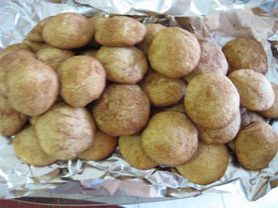 a pile of snickerdoodles