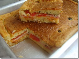 torta de presuntoe queijo