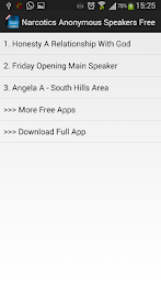 Narcotics Anonymous - Speakers poster 2