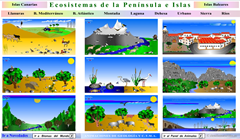Ecosistemas de la Península e islas
