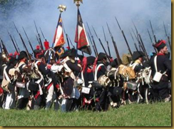 Reconstitution de la bataille de Waterloo