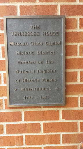 The Tennessee House Plaque