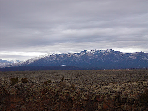 Sangre de Cristo mountains outside