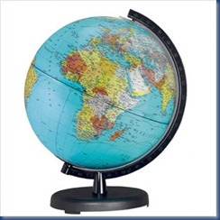 Terra Political Globe - 10' Diameter