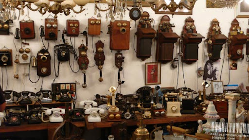 Nostalgic Telephones in an Antique Store in the San Telmo neighborhood of Buenos Aires, Argentina