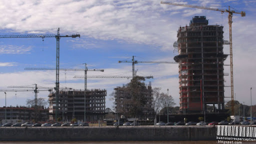 Building Boom in Puerto Madero Buenos Aires, Argentina