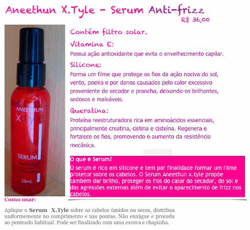 anethum%20xtyle%20serum - Ondulado de Verão com Aneethun X.tyle Serum Anti-Frizz