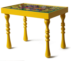 Casa de Valentina - StudioDupla - mesa colorida