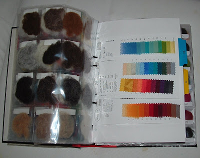 Образцы шерсти 