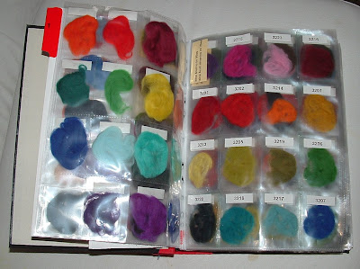 Образцы шерсти 