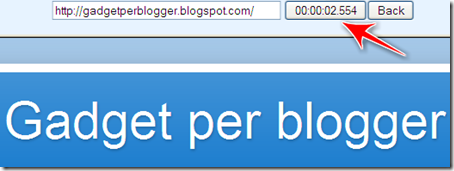 come misurare velocità lentezza apertura blog blogger