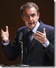 J.L.R. Zapatero, actual presidente del gobierno