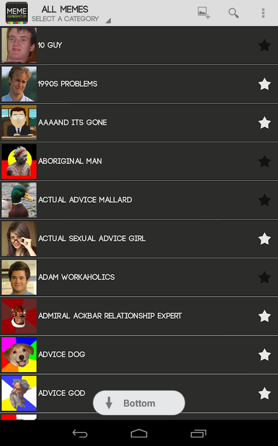 Meme Generator - screenshot