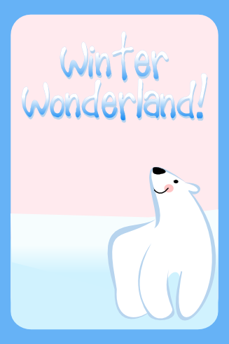 free birthday party polar bear download invitation