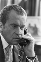Richard Nixon listen to phone