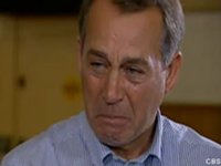 Boehner cries