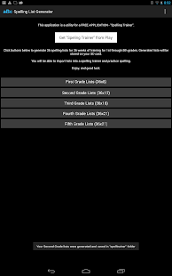 How to install Spelling Lists Generator 1.0 mod apk for pc
