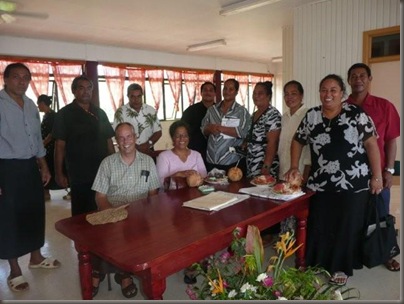 The people I work with at the Tonga Development Bank in Vava'u