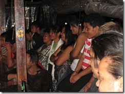 Tongans watch the fakaleiti show