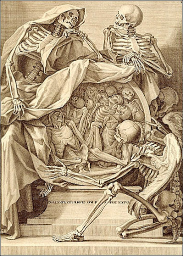 Bernardino Genga (1636?-1734?) (anatomist) Charles Errard (1609?-1689) (artist), Rome, 1691. Copperplate engraving