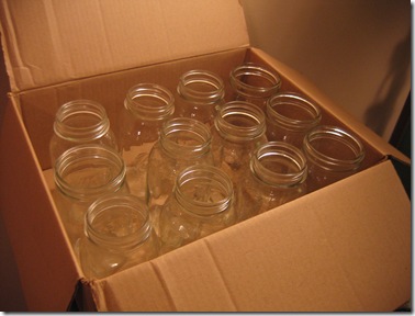 a box of jars
