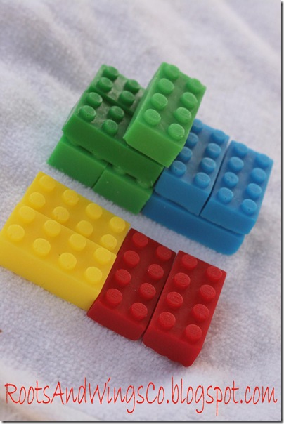 Lego Soap-Make Your Own Mold!