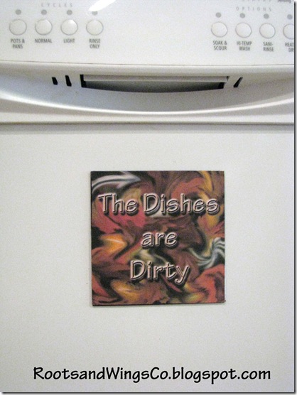 Dishwasher dirty