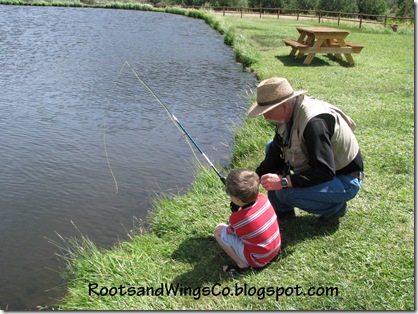 fly fishing lesson