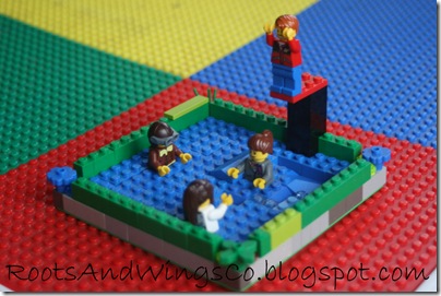 creative kids lego pool