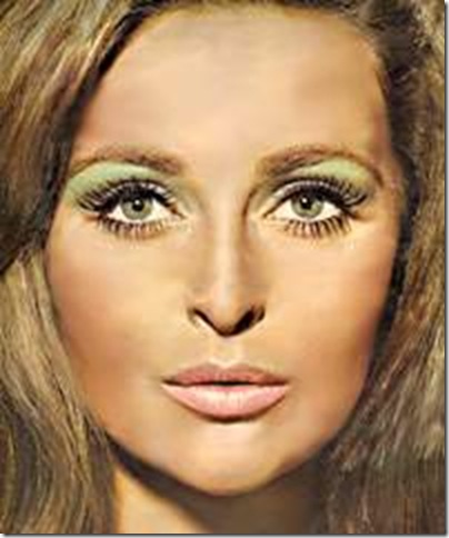 In the late 50s the make up company Gala had introduced pale shimmering 