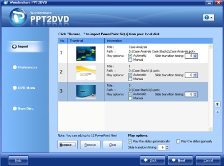 powerpoint-to-dvd-powerpoint-dvd-import