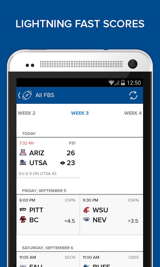 Cbs sports android apps on google play