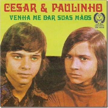 Cézar e Paulinho (1974) Capa