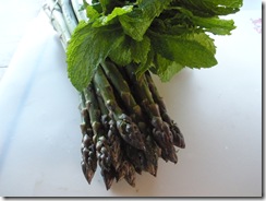Asparagus and Mint 001