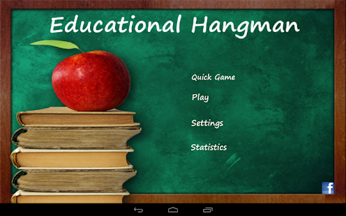 Educational Hangman in English