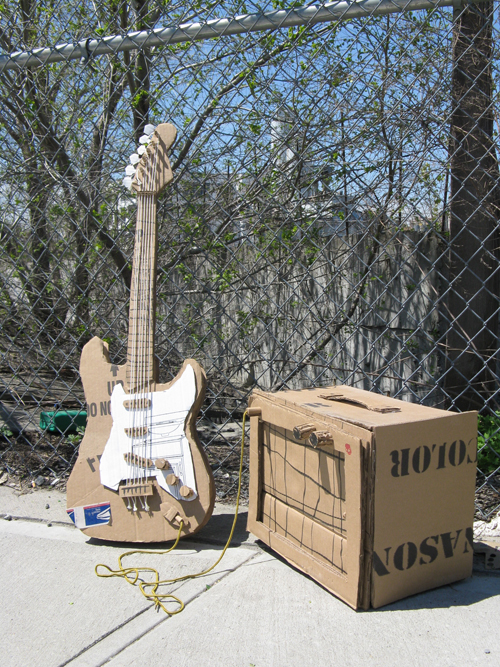 Cardboard Guitar The Brown Corporation