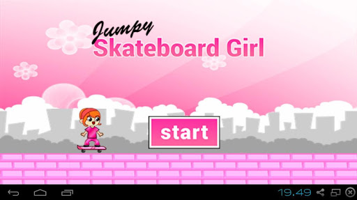 免費下載動作APP|Jumpy Skateboard Girl app開箱文|APP開箱王