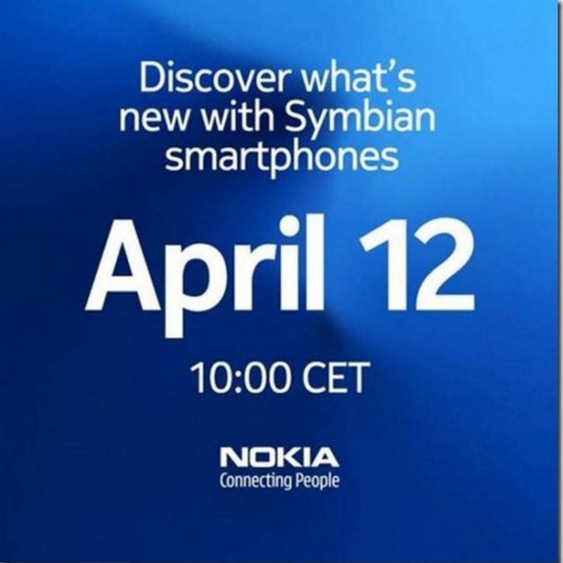 Nokia anuncia Evento Symbian: 12 de Abril