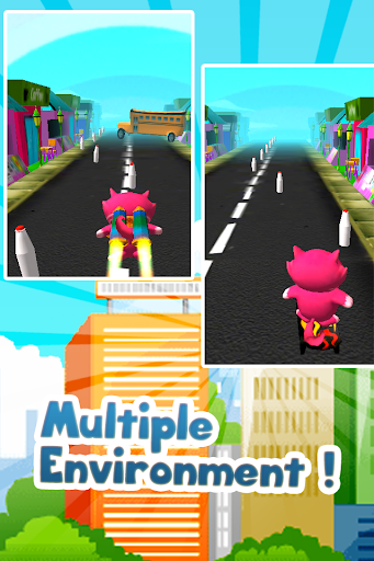 【免費街機App】Kitty Jetpack 3D: Reckless Run-APP點子