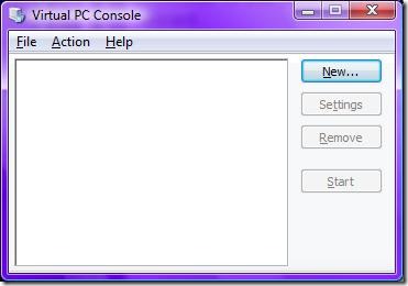 1Virtual PC Console