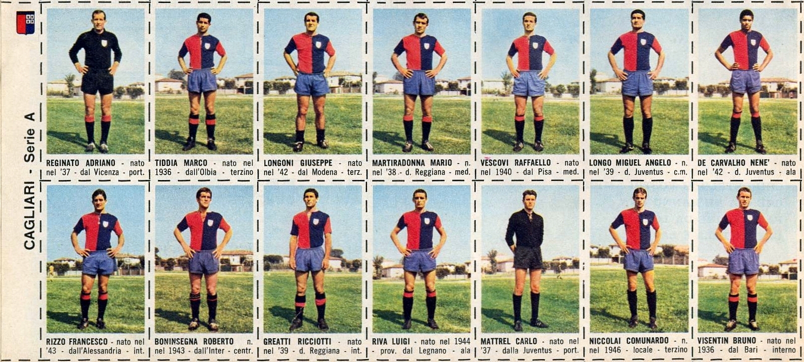 Corrierino e Giornalino Serie A 1966/67
