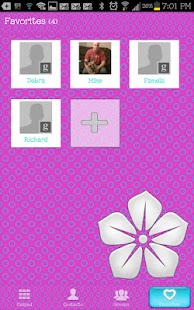 GO CONTACTS-TurquoisePurpleFlo Screenshots 4