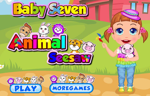 【免費益智App】Baby Seven Animal Seesaw-APP點子