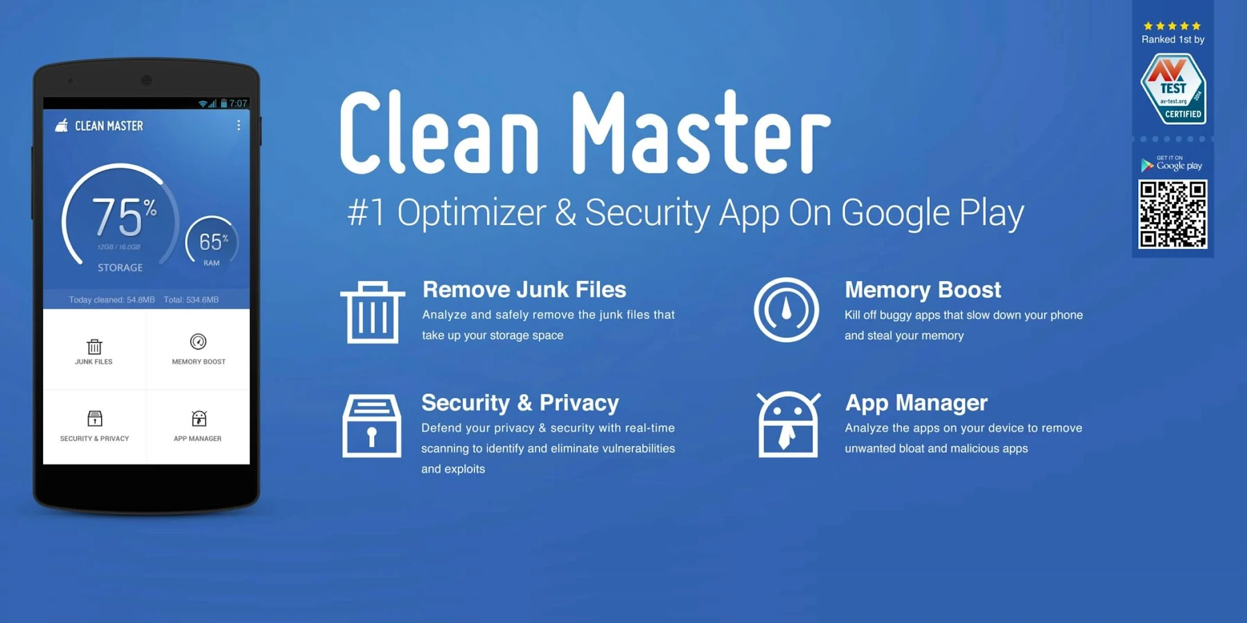 Clean Master (Cleaner) - FREE - screenshot