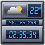 Cover Image of Download Digital Clock Weather Widget 1.3.9 APK