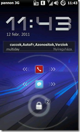 Android Gingerbread and Honeycomb lockscreen for Windows Mobile 6.5