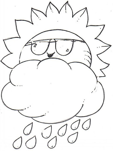 Clima Templado Dibujo Para Colorear